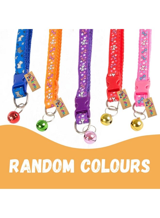 Western Era Dog Bone Print Collar Bell is a Fashionable and Secure Accessory Designed for Your Beloved Furry Companion. This Stylish pet Accessory Features a Trendy Bone Print ensuring Safety. - Image 4