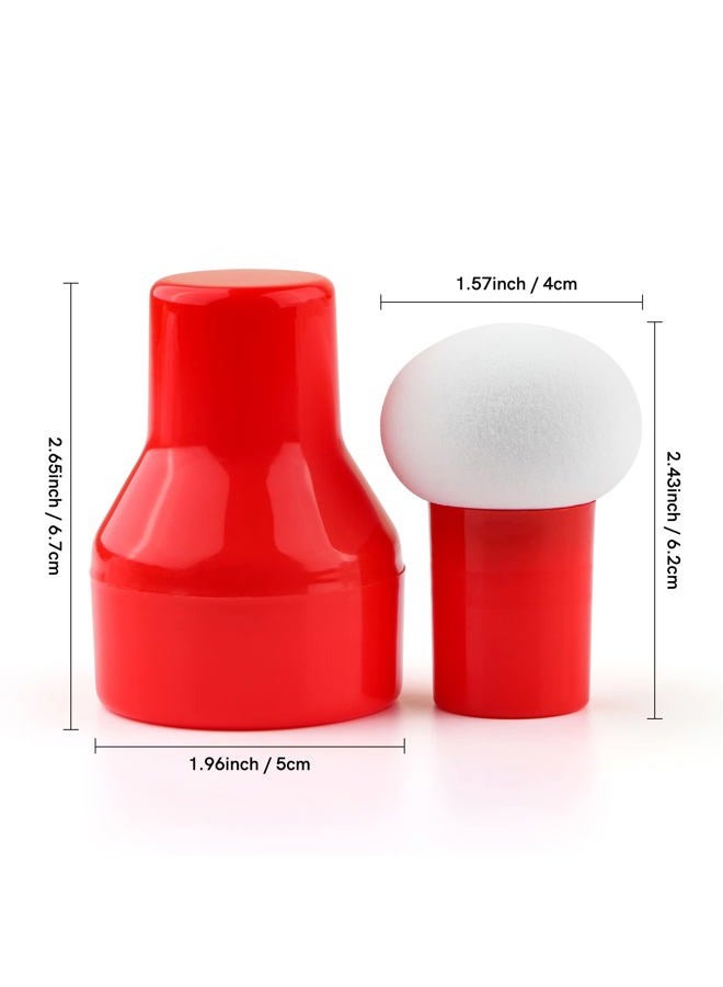 CYFUN DESIGN 9PCS / Sets Ink Applicator with Storage Cases,Paper Pouncers for Direct Ink Application On Crafts Projects Easily,Inking Sponge for Stamp Ink Distressing, Blending Card Making Crafting Tools - Image 4