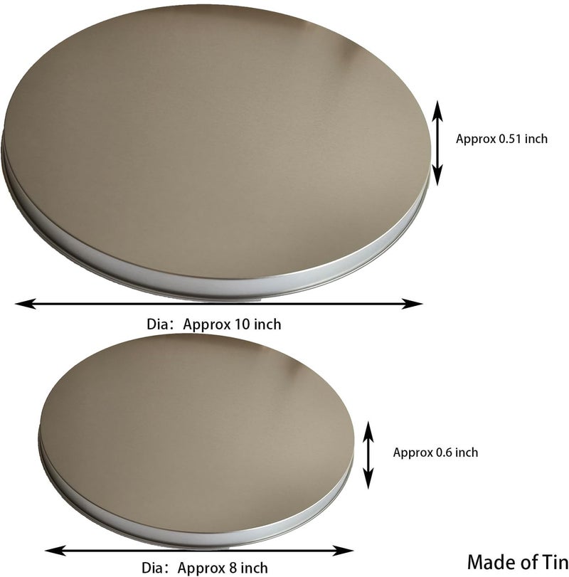 Kerixi Electric Stove Burner Covers Range Top For Expanding Counter Space Stovetop Decor (Silvery) - Image 2