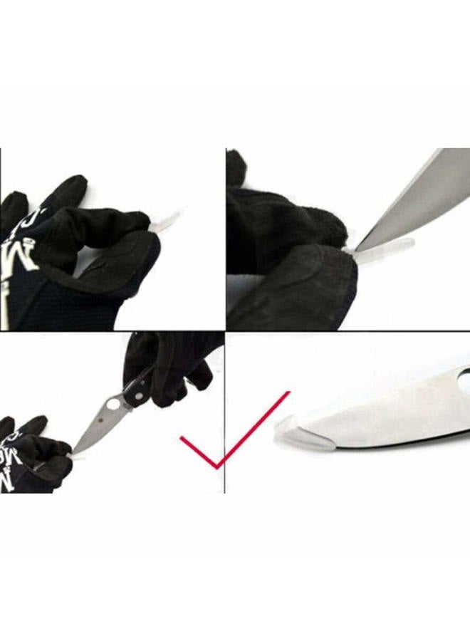 Acxico 20Pcs Blade Knife Tip Protector Cover Plastic Accessories Knife Tip Edge And Point Anti-scratch Protection - Image 3
