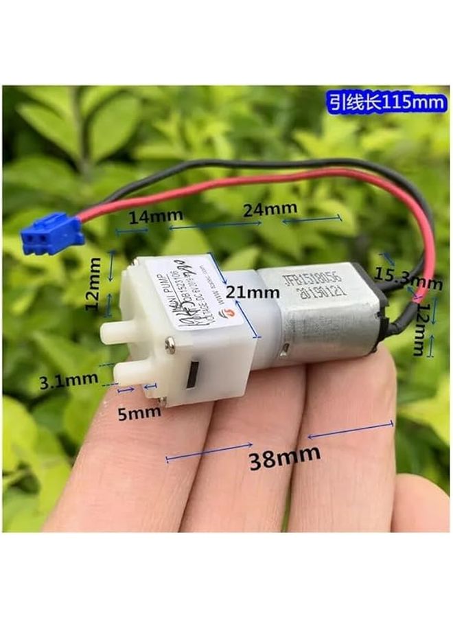 DC 5V 6V 030 Electronic Starter Aquarium Air Pump 80Kpa Diaphragm Pump Motor - Image 4