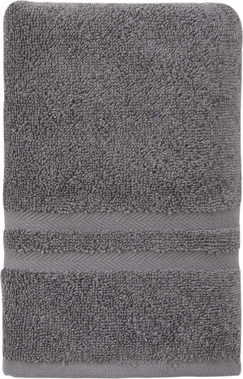 Efabrika Leora 100% Cotton 3-Piece 40X75 Hand Face Towel Set - Dark Grey