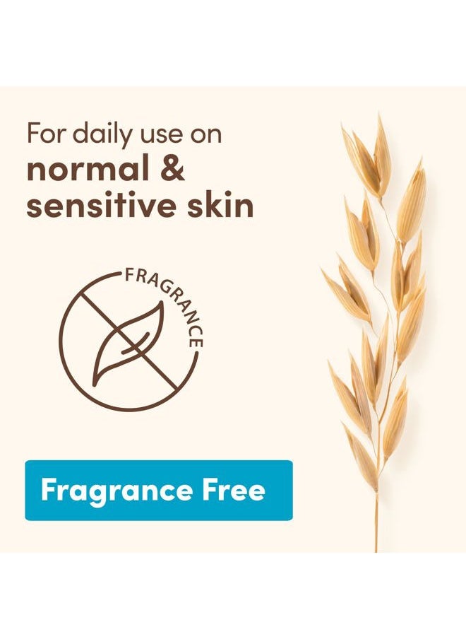 Aveeno Baby Aveeno Baby Daily Moisture Body Lotion for Sensitive Skin, Hypoallergenic Moisturizing Baby Lotion with Nourishing Oatmeal to Deeply Moisturize Baby's Skin, Fragrance-Free, 18 fl. oz  - Image 5