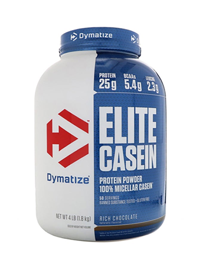 Elite Casein Protein Powder - Rich Chocolate