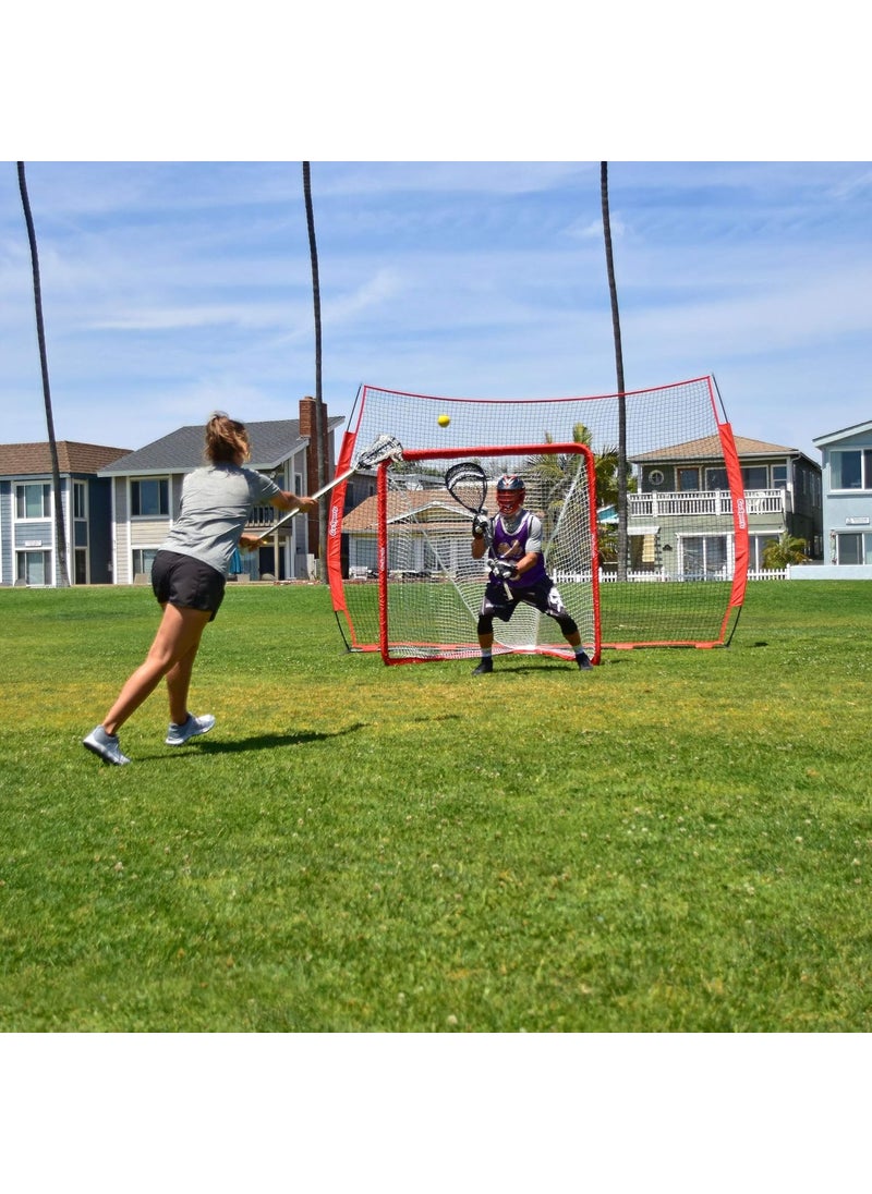 GoSports GoSports Regulation 6 ft x 6 ft Lacrosse Net  Steel Frame or Bow Style Frame  The Only Truly Portable Lacrosse Goal Backyard Setup in Minutes  - Image 3