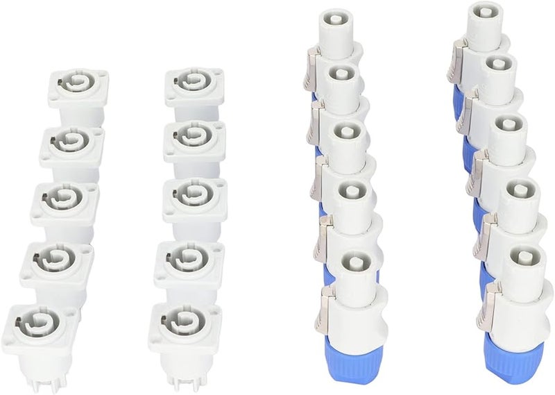 3 Pin Male Female Connector 250V 20A Power Plug for Beam Stage Light Connection - Image 1