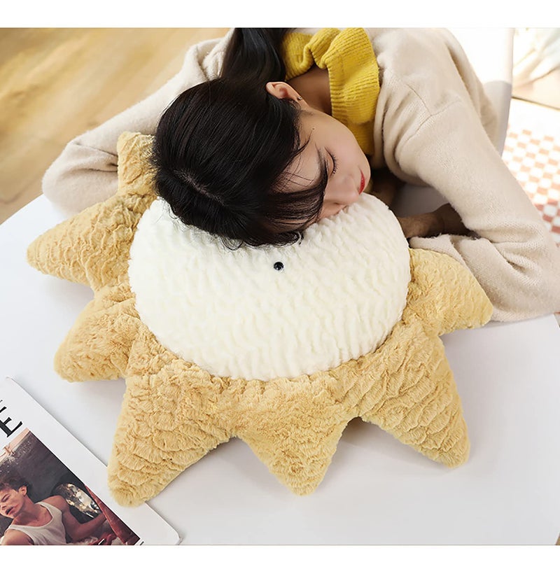 conrtems Moon Star Sun Pillow Sofa Cushion | Decorative Lumbar Support Pillow | Soft Plush Decorative Pillow (15inches, Star) - Image 5