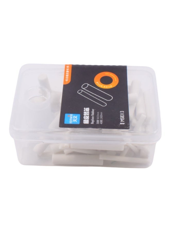 tenwin Refill of Electric Eraser 30 Pcs 5×25mm & 40 Pcs 2.3×25mm – Set Erasers for Artist Drawing, Painting, Sketching & Drafting - Image 2