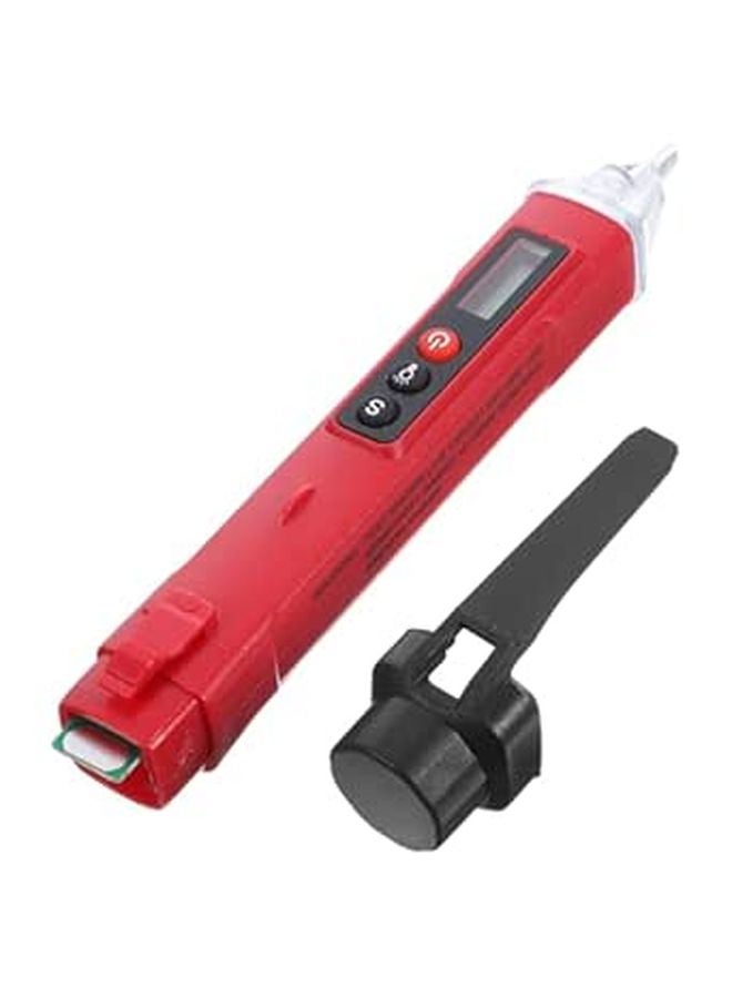 قلم اختبار الجهد بدون تلامس AC 12-1000V بشاشة LCD وإشارة صوتية لكشف الأسلاك الحية - Image 1