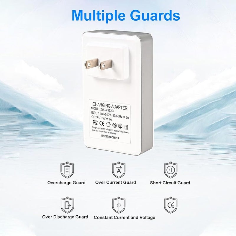Mini UPS Battery Backup 2600mAh Uninterruptible Power Supply For Router Modem Security Camera US Plug - Image 3