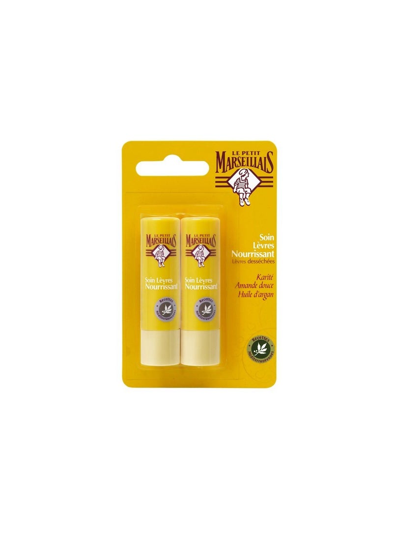 LE PETIT MARSEILLAIS - Le Petit Marseillais Nourishing Chap Stick  2 Sticks - Image 1