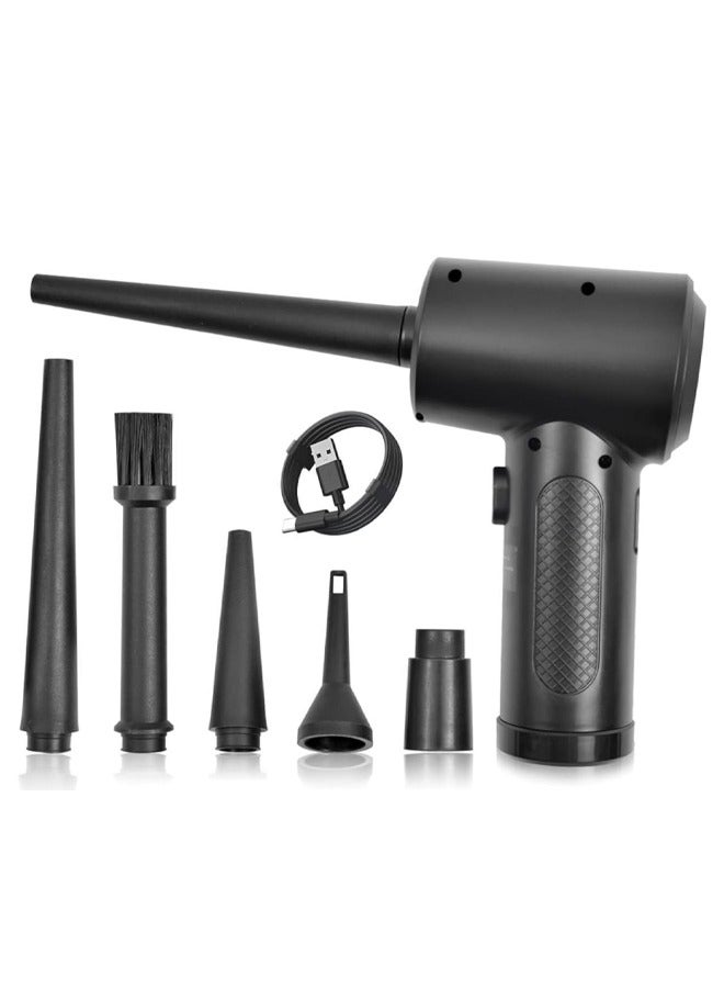 Beauenty Cordless Electric Air Duster, Alternative to Air Can Gas Cleaning for Keyboard Laptop Cleaner Camera Car Home,  Outdoors Cleaning Kit  | 51000 RPM Portable Air Blower, 6000mAh Compressed Air Duster - Image 1