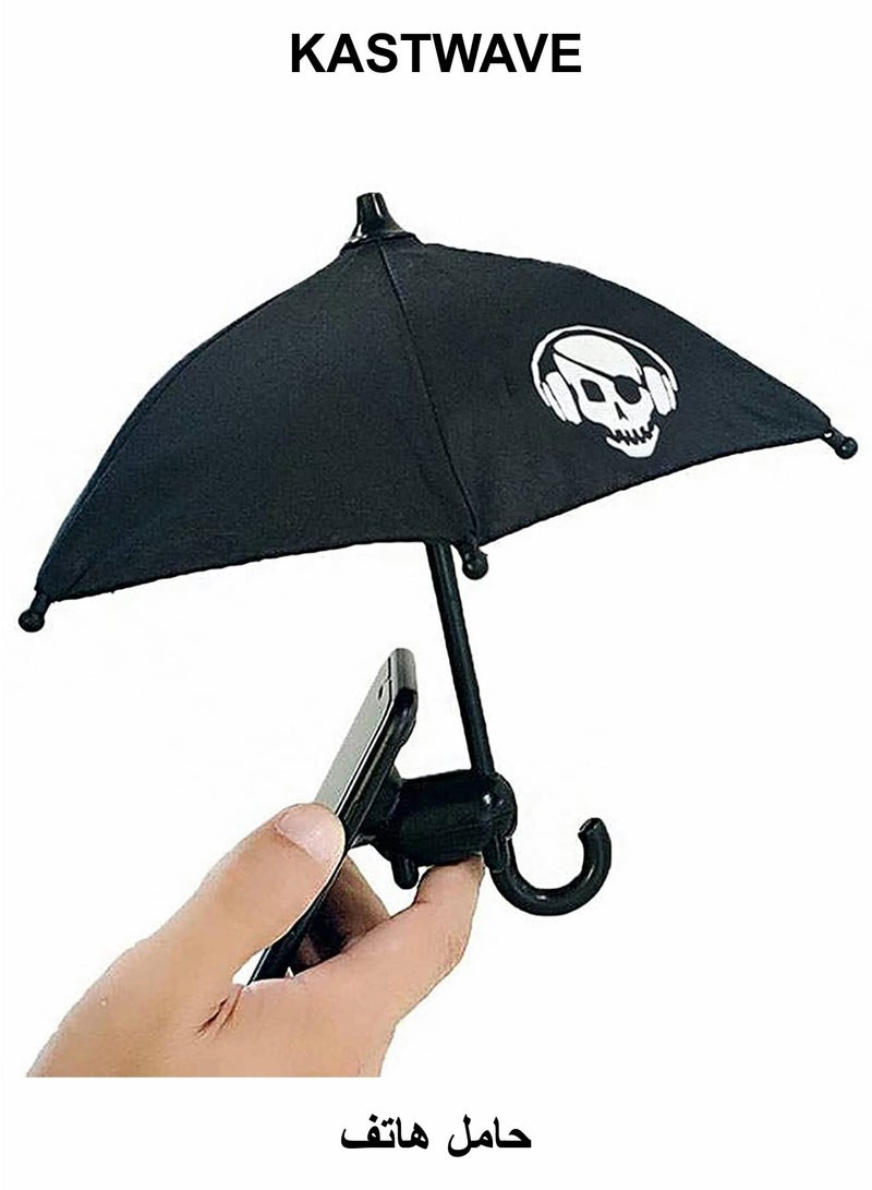 كاست ويف حامل الهاتف، حامل مظلة الهاتف مع كوب الشفط - Image 1