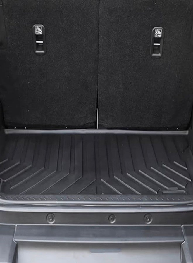 Trunk Mat for Suzuki Jimny 5door, Custom Fit Cargo Liner for Jimny 5door Model, Black, All-Weather Protection - Image 2