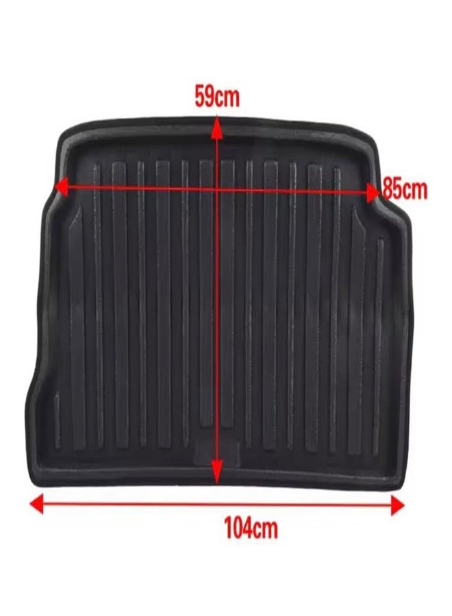 Trunk Mat for Suzuki Jimny 5door, Custom Fit Cargo Liner for Jimny 5door Model, Black, All-Weather Protection - Image 5