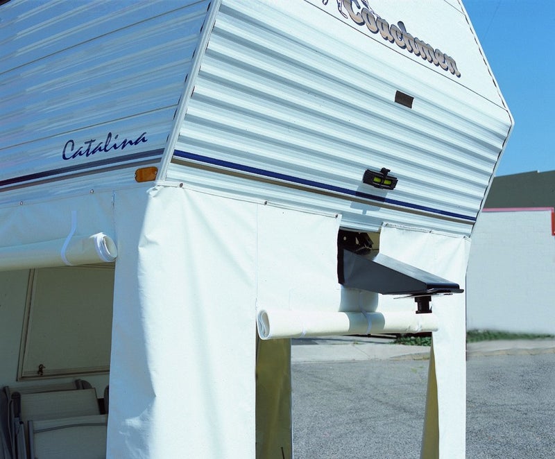 Adco (3502) Polar White 64" High x 266" Length 5TH Wheel Skirt - Image 4