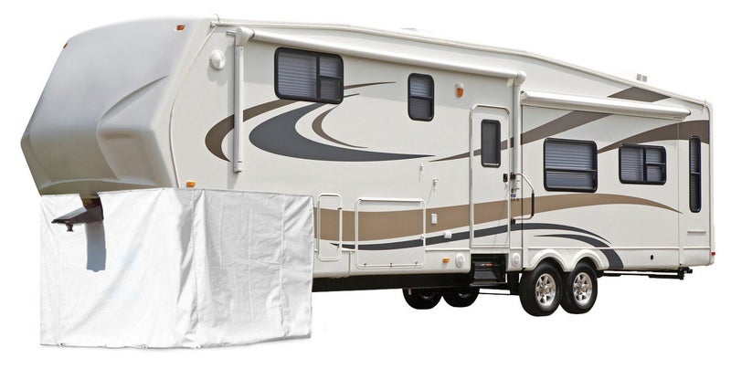Adco (3502) Polar White 64" High x 266" Length 5TH Wheel Skirt - Image 2