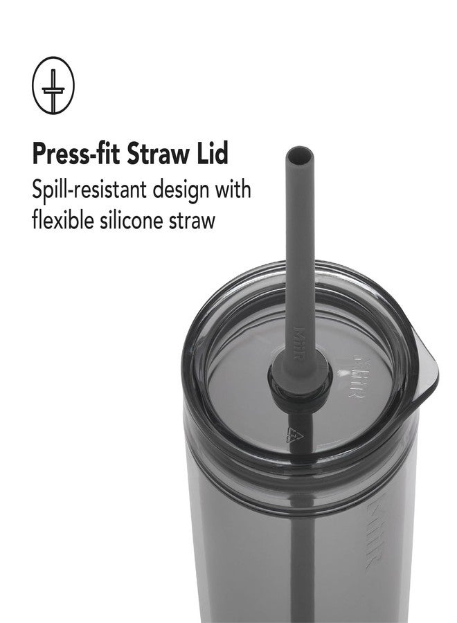 MiiR Everywhere Straw Tumbler 16oz - Durable Double Wall Tumbler with Lid and Straw, Lightweight, Shatter-Resistant, Perfect for On-the-Go Sipping - Image 2