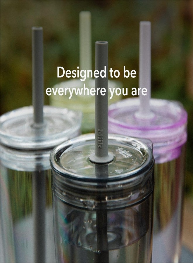 MiiR Everywhere Straw Tumbler 16oz - Durable Double Wall Tumbler with Lid and Straw, Lightweight, Shatter-Resistant, Perfect for On-the-Go Sipping - Image 4