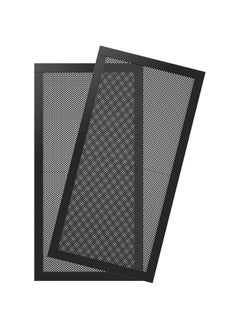 KASTWAVE Computer Fan Dust Filter, Pc Dust Cover, Magnetic Fan Dust Filter, Mesh Magnetic Frame, for Pc Case Fan Dust Proof Filter Cover, Grills Black, 120x240mm  - Image 3