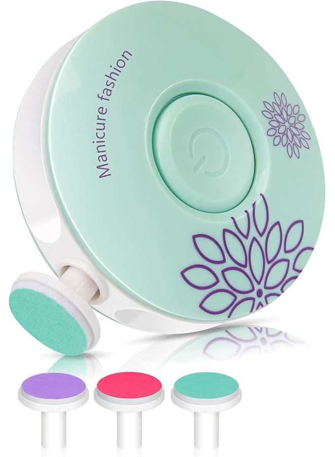 X spring Baby Electric Nail Trimmer Safe And Reliable Handheld Nail Grinder Silent Nail Clipper Replaceable Grinding Head Nail File Baby Nail Care Kit For Finger Toe Nails Children'S Gifts - Image 1