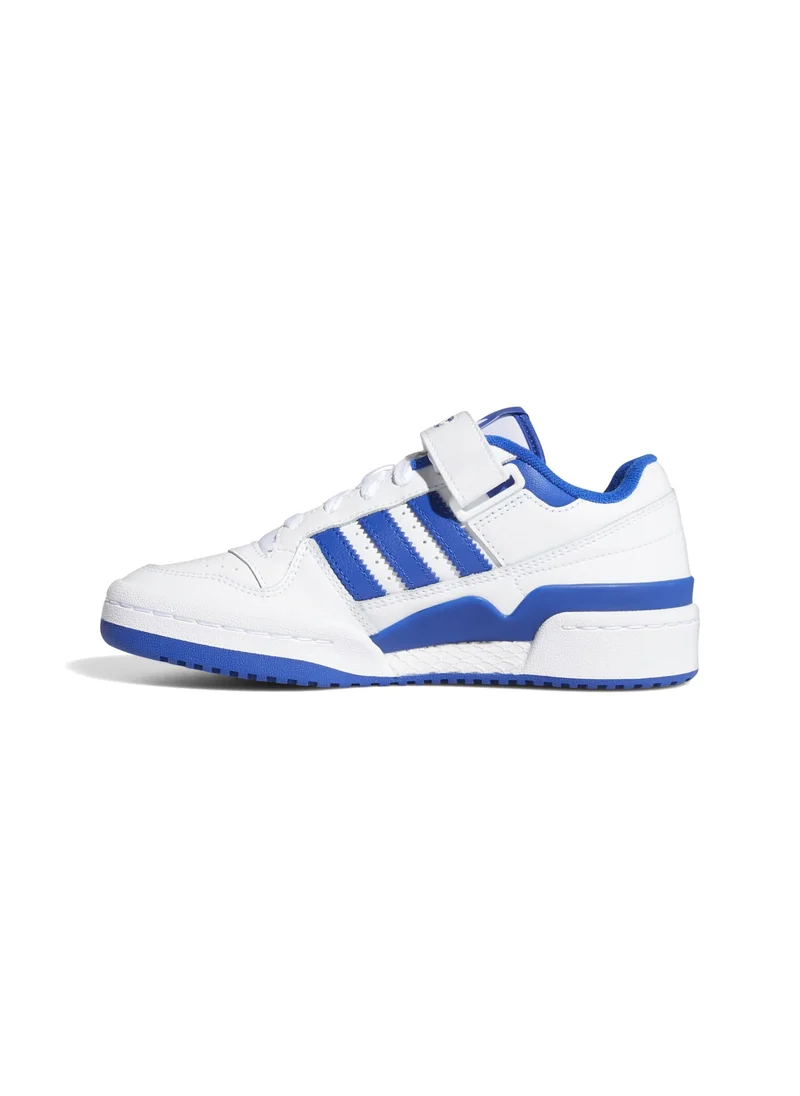 اديداس Adidas Forum Low J White Basketball Shoes For Kids Unisex 3