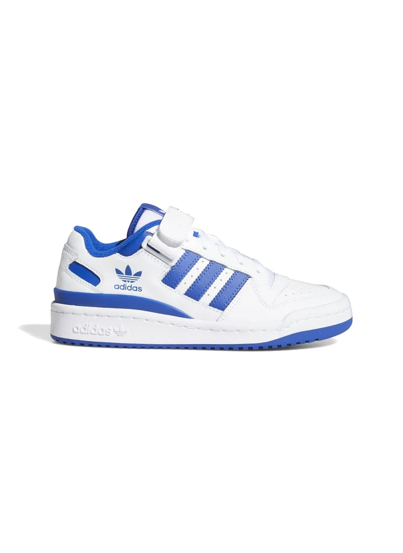 اديداس Adidas Forum Low J White Basketball Shoes For Kids Unisex 3