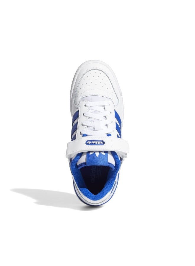 adidas Originals Adidas Forum Low J White Basketball Shoes For Kids Unisex 3 - Image 3