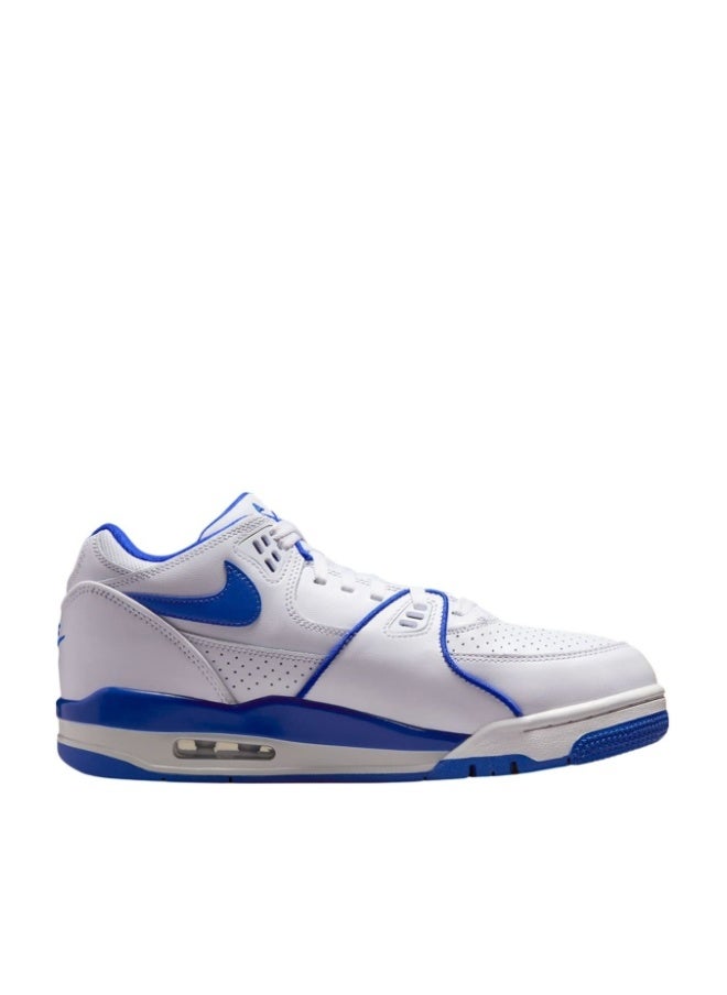 Nike Air Flight 89 Low – White / Hyper Royal (Men's) - Image 1