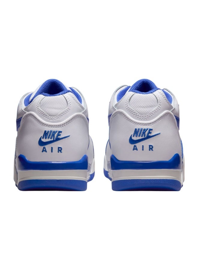 Nike Air Flight 89 Low – White / Hyper Royal (Men's) - Image 5