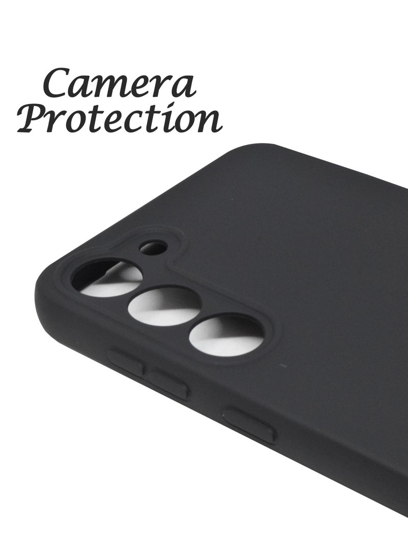 بورتوني جراب Galaxy S23 للكاميرا وغطاء واقٍ من السيليكون الناعم بتصميم فاخر وغطاء نحيف مرن متوافق مع Samsung Galaxy S23 - Image 4