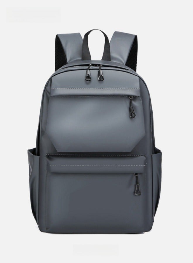 XiuWoo Large-capacity Backpack, Business Backpack, Machine Model Backpack, Computer Bag - Grey 33*46*18cm  - Image 2