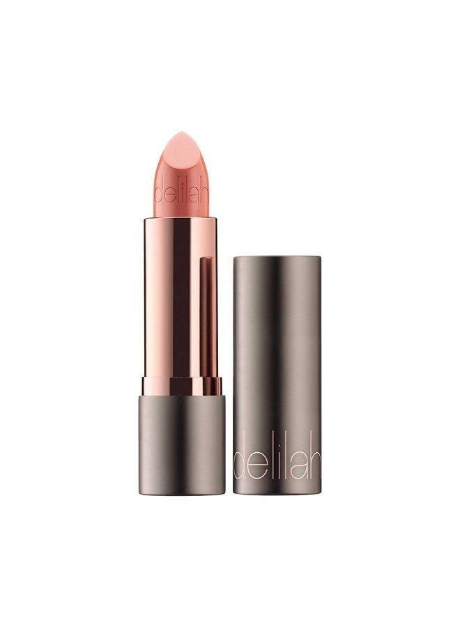delilah  Colour Intense Cream Lipstick - Delivers Instant Color Payoff - Nourishes And Protects Lips - Semi Matte Finish - Glides On Smoothly - Vegan Friendly - Paraben Free - Foxy - 0.13 Oz - Image 1