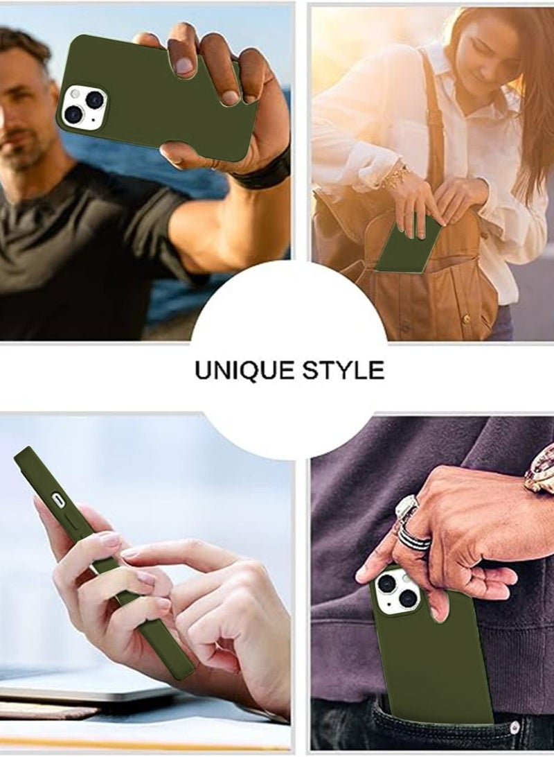 iPhone 15 Mobile Case Cover,Soft Liquid Silicone Protection Anti-Scratch Shockproof Accessories Slim Protective Back Cover with Comfortable Hold Touch Feeling and Anti-fingerprint - Image 5