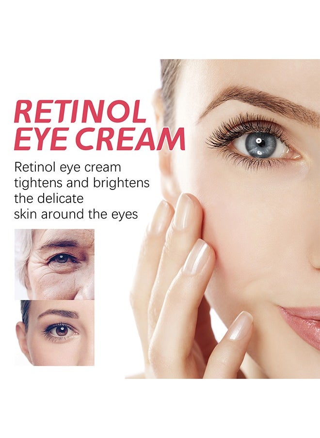 EELHOE - Retinol Eye Stick With Collagen And Hyaluronic Acid For Dark Circle Puffiness Eye Bags And Fine Lines Retinol Eye Cream Eye Brightener Stick Under Eye Cream For Anti Aging Improve Eye Skin - Image 1