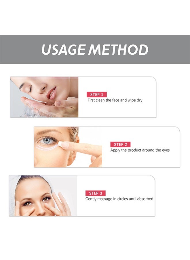EELHOE - Retinol Eye Stick With Collagen And Hyaluronic Acid For Dark Circle Puffiness Eye Bags And Fine Lines Retinol Eye Cream Eye Brightener Stick Under Eye Cream For Anti Aging Improve Eye Skin - Image 1