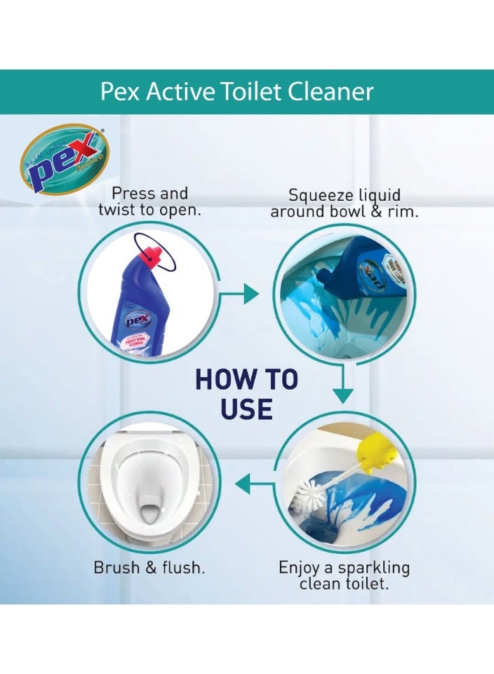 Pex Active Bowl Cleaner Green 750ml - Image 2