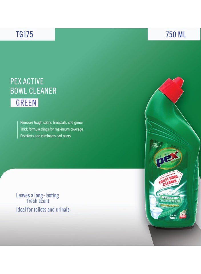 Pex Active Bowl Cleaner Green 750ml - Image 3