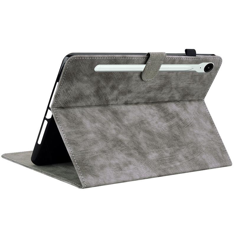 For Samsung Galaxy Tab S11 Tiger Pattern Flip Leather Tablet Case(Grey) - Image 3