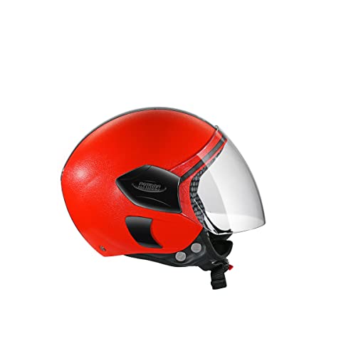 Studds FEMM Open Face Helmet (Red, XS) - Image 4