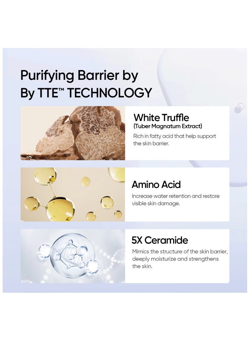 SKINTIFIC White Truffle Cleansing Essence Cleanser Facial Wash Serum Nourish and Protect Skin Barrier 80ml - Image 4
