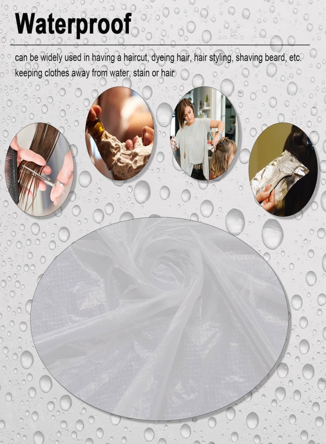 20 Sheets Disposable Hair Salon Capes Waterproof Haircut Apron Salon Accessory Shampoo Cape Barber Tools for Hair Cutting - Image 3