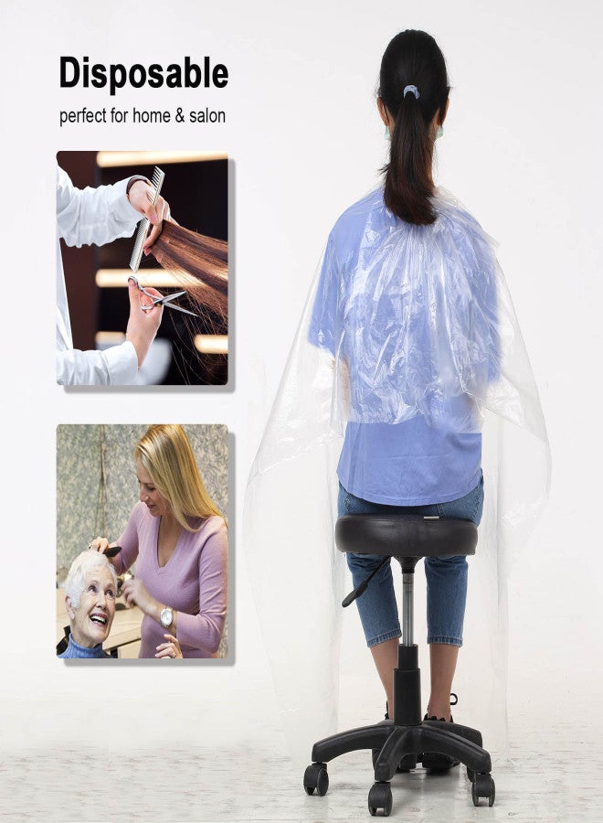 20 Sheets Disposable Hair Salon Capes Waterproof Haircut Apron Salon Accessory Shampoo Cape Barber Tools for Hair Cutting - Image 5