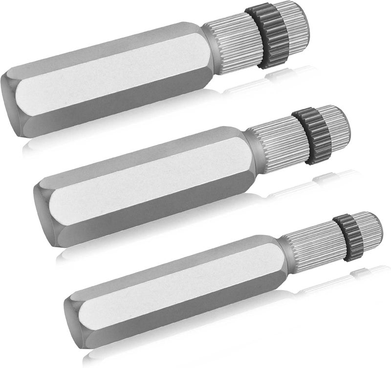 HAUTMEC Internal Pipe Wrench Set, 3/8-inch, ½-inch, ¾-inch Easy Internal Grip Extractor On Pipe Nipples, Steel Construction PL0031 - Image 1