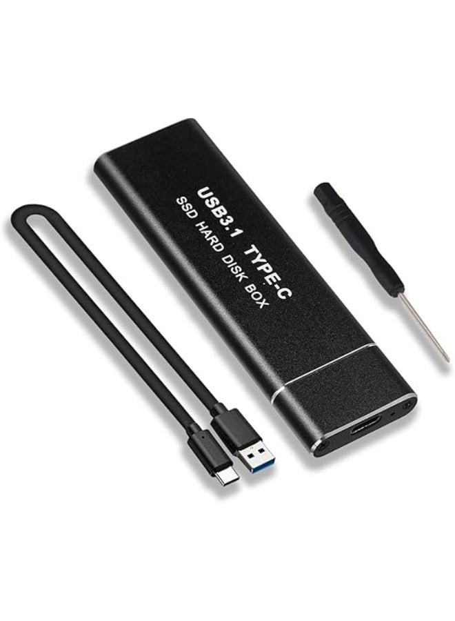 حافظة تخزين M.2 NVMe - قوية وسريعة - USB-C - تصميم أنيق من الألومنيوم - مثالية للاستخدام اليومي ونقل البيانات - Image 1