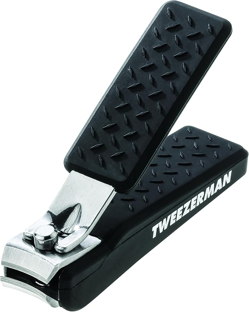 Tweezerman Precision Grip Fingernail Clipper, Black - Image 5