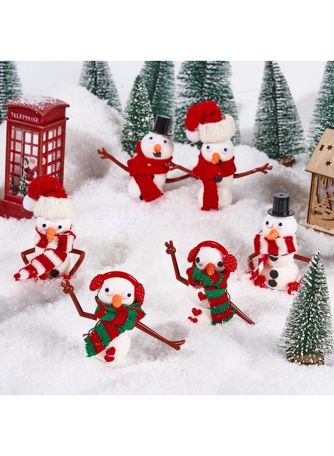 JOYIN Christmas Build Your Snowman Craft Kit, 3 Pack DIY Snowman Craft Kit for Christmas Arts and Craft Activities, Xmas Gift Stocking Stuffers for Kids, Party Favor School Funny Toy - Image 5