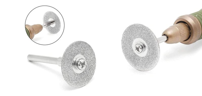 DIY Crafts CTDIYHI42621 50mm Diamonte Cutting Discs Drill Bit Shank for Rotary Tool Blade DIY Works Support 50mm Extra - Image 4