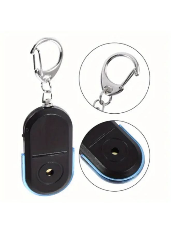 3pcs Ultra Sensitive Key Finder Alarm With Panic Whistle LED Flashlight Random Color - Image 4