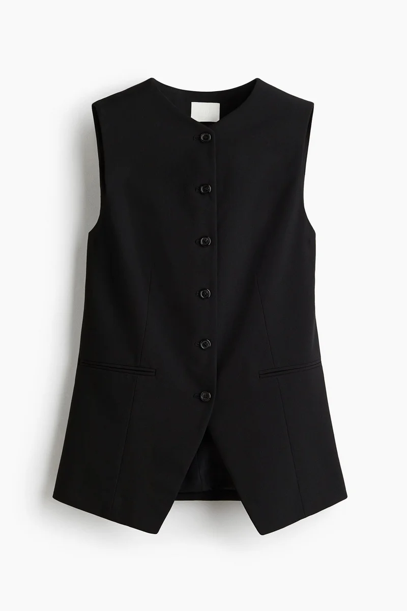 H&M Long waistcoat